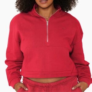 SET active sweatshirt and shorts set